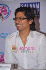 Shaan at Anti-tobacco campaign with Salaam Bombay Foundation and other NGOs in Tata Memorial, Parel on 10th May 2011 (7).JPG